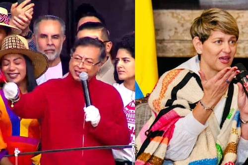 Verónica Alcocer estuvo ausente en el discurso de Petro en la Plaza de Bolívar este 1 de mayo, ¿por qué?