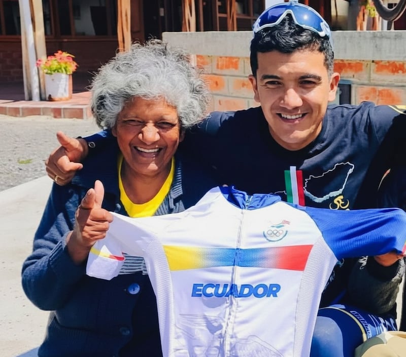 Ana Luisa Montenegro, madre de Richard Carapaz