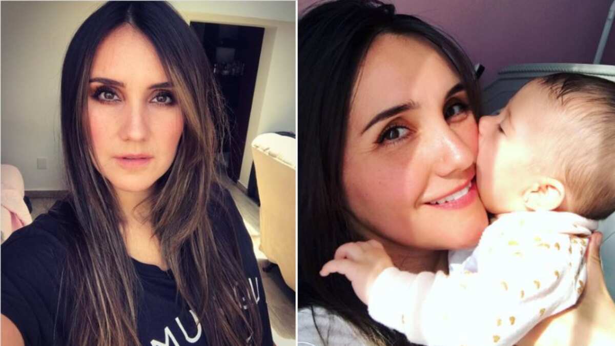 Dulce María presume lo grande que está la pequeña María Paula.