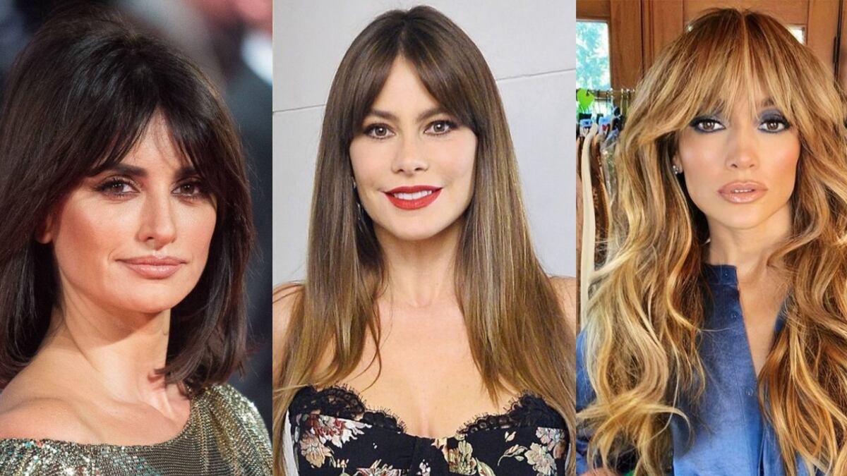 Cortes de cabello con fleco