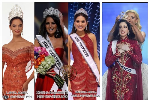 México suma cuatro coronas: estas son las mexicanas que han ganado el certamen Miss Universo