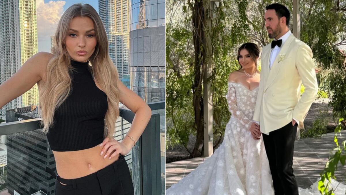 Este es el vestido de Irina Baeva que llamó la atención en la boda de Sofía Castro.