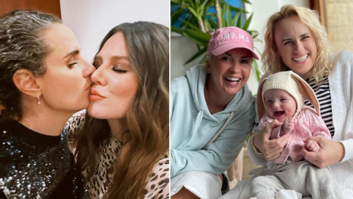 Joy Huerta y Rebel Wilson esposas