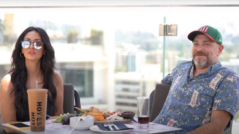 José Antonio Neme y Pamela Díaz | Captura: #SinEditar