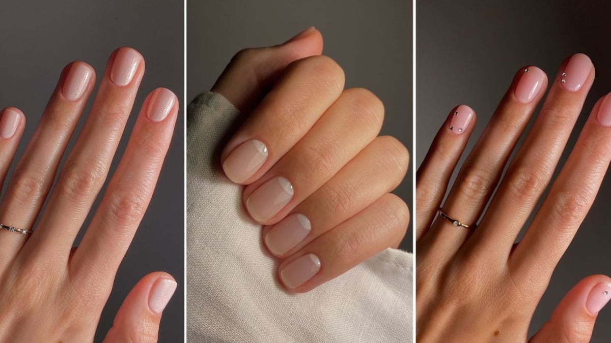 Las uñas jabón han ganado gran popularidad gracias a su acabado impecablemente limpio y chic