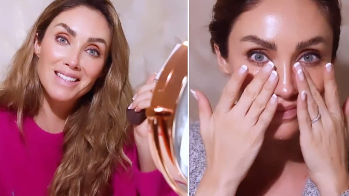 Anahí reveló su truco para tener 'piel de porcelana' a los 40