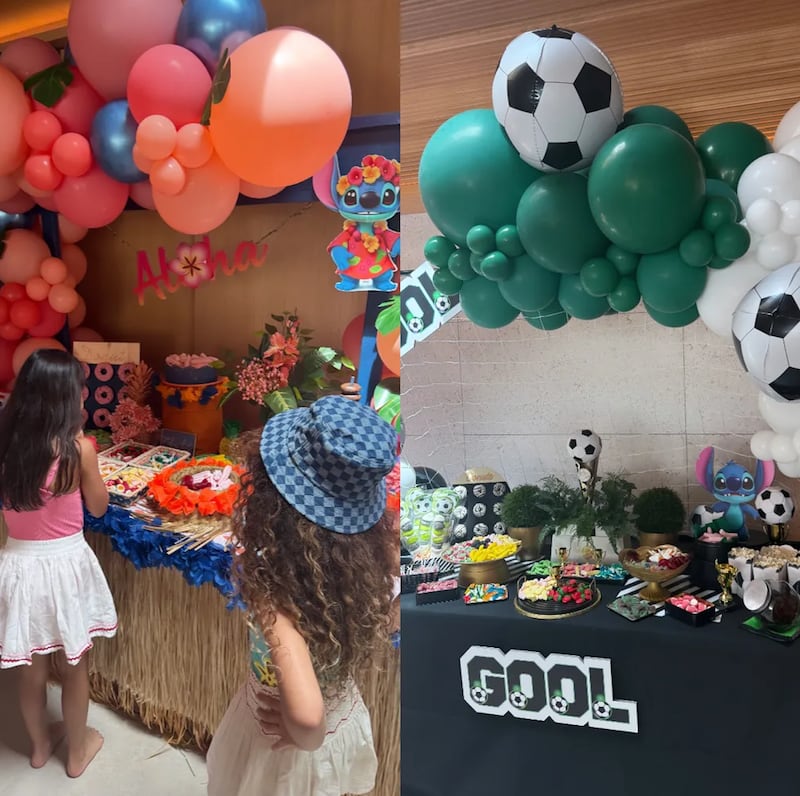 Georgina Rodríguez comparte detalles del festejo de cumpleaños de los mellizos Eva y Mateo