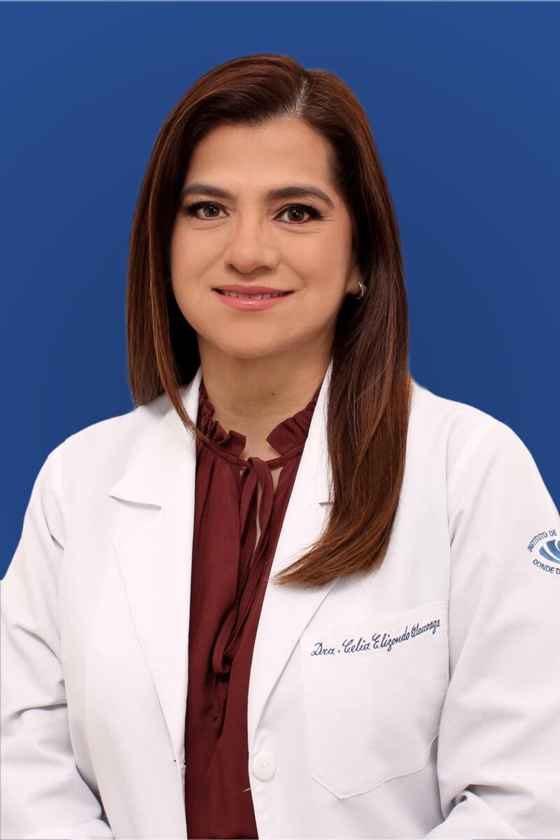 Doctora Celia Elizondo, presidenta del Colegio Mexicano de Glaucoma