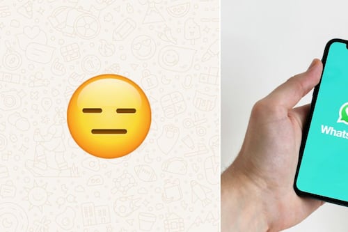 WhatsApp: qué significa el emoji con los ojos cerrados y boca recta y cuándo se envía