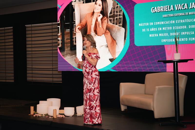 Gabriela Vaca, editora de Nueva Mujer