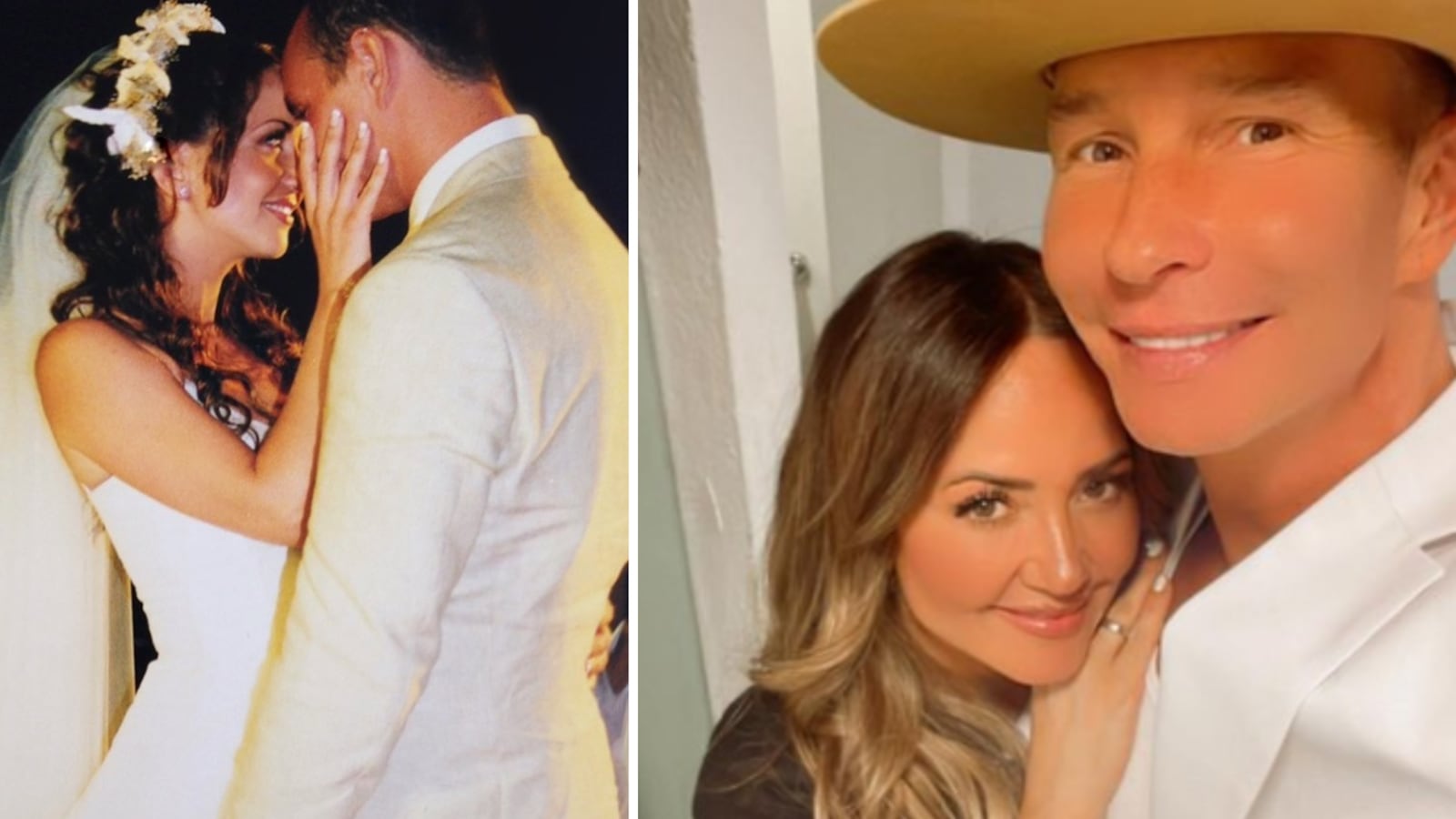 Andrea Legarreta y Erik Rubín matrimonio