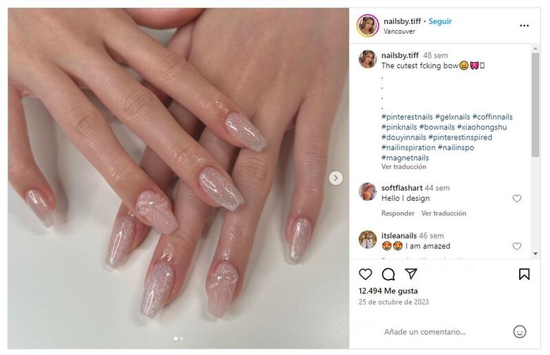 Las 'jelly nails' lleva años liderando las tendencias en cuanto a manicuras