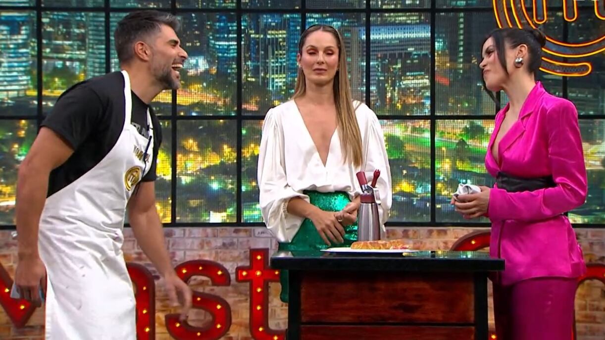Juan Pablo Llano y Adria Marina en 'MasterChef Celebrity' han dejado ver la confianza que se tienen.