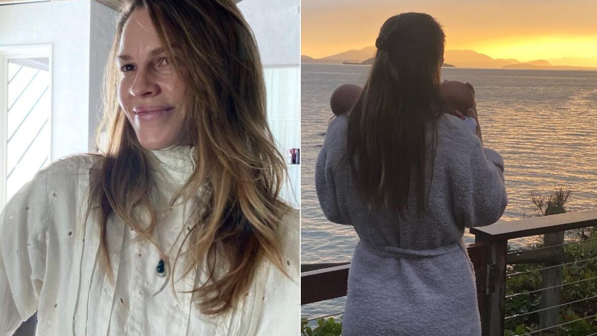 Hilary Swank bebés