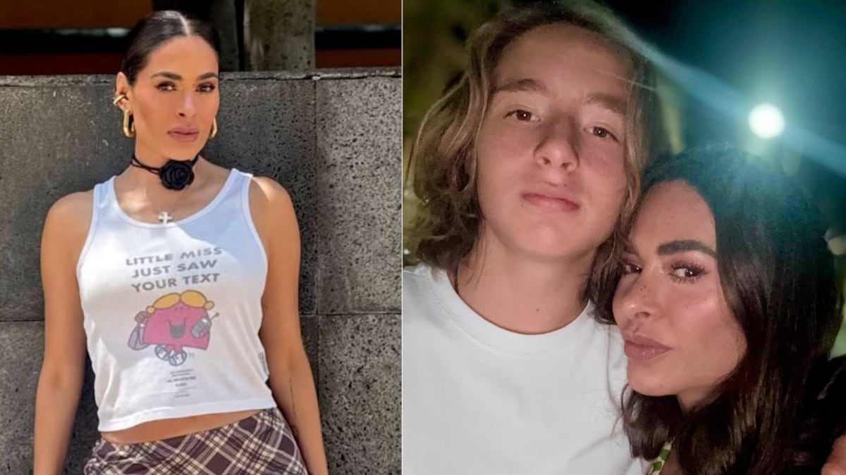 Galilea Montijo compartió una serie de fotografías que destaparon el romance de su hijo con una joven actriz de Televisa.