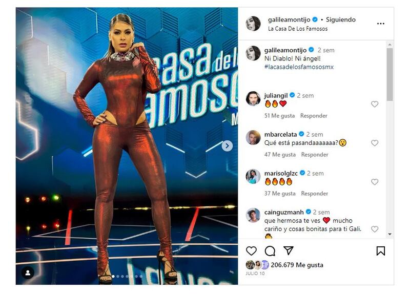 Galiela Montijo ha fascinado con su estilo en 'La casa de los famosos México'