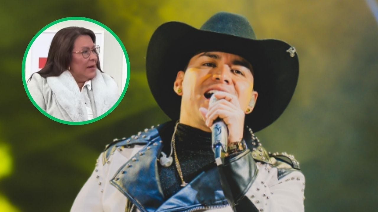 Yeison Jiménez y su mamá