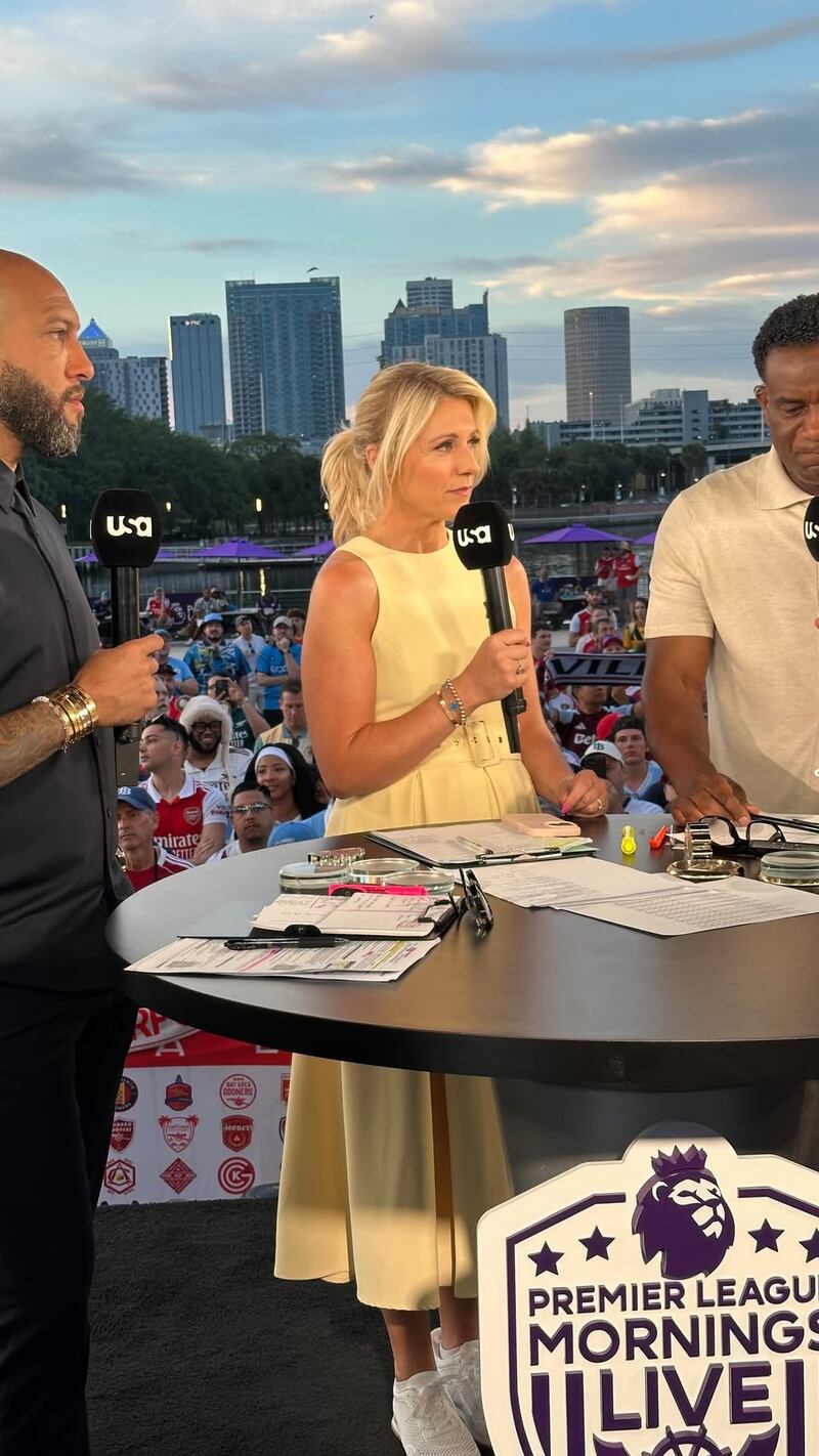 Rebecca Lowe: la voz que conquistó el fútbol internacional