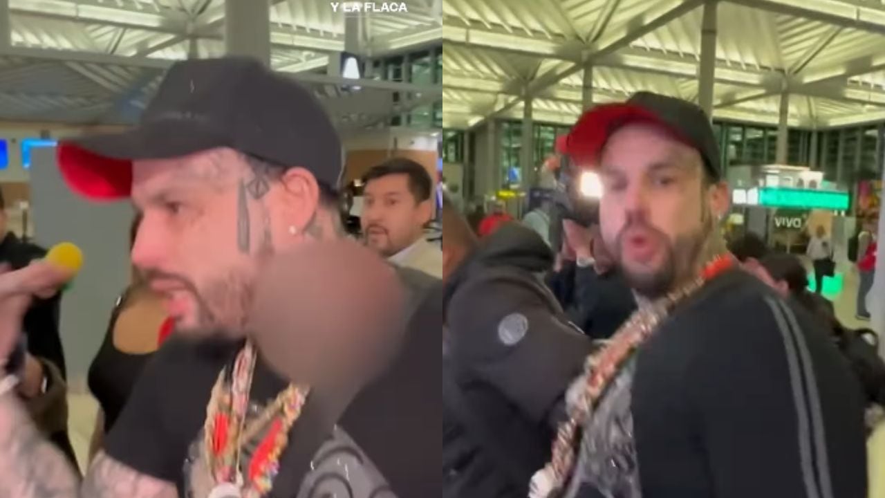 Emiliano Aguilar provoca zafarrancho en el aeropuerto