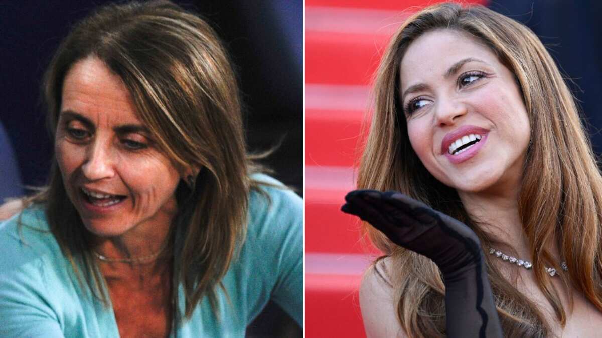 Shakira y madre de Piqué