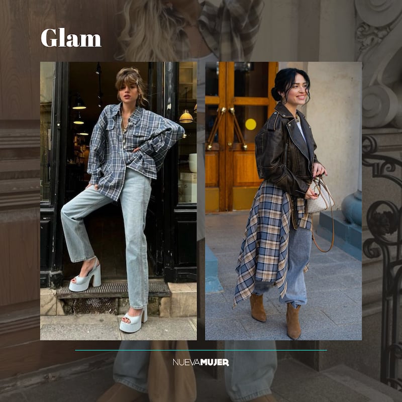 Las camisas de estilo grunge serán tendencia.