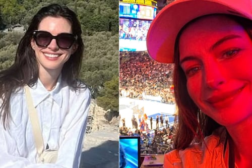 ¡Ya es rubia! El espectacular cambio de look de Anne Hathaway que causó furor en redes ¿Nueva tendencia?