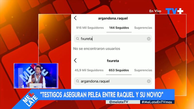 Luis Sandoval aseguró que Raquel Argandoña y Félix Ureta tuvieron "acalorada" discusión en restaurante