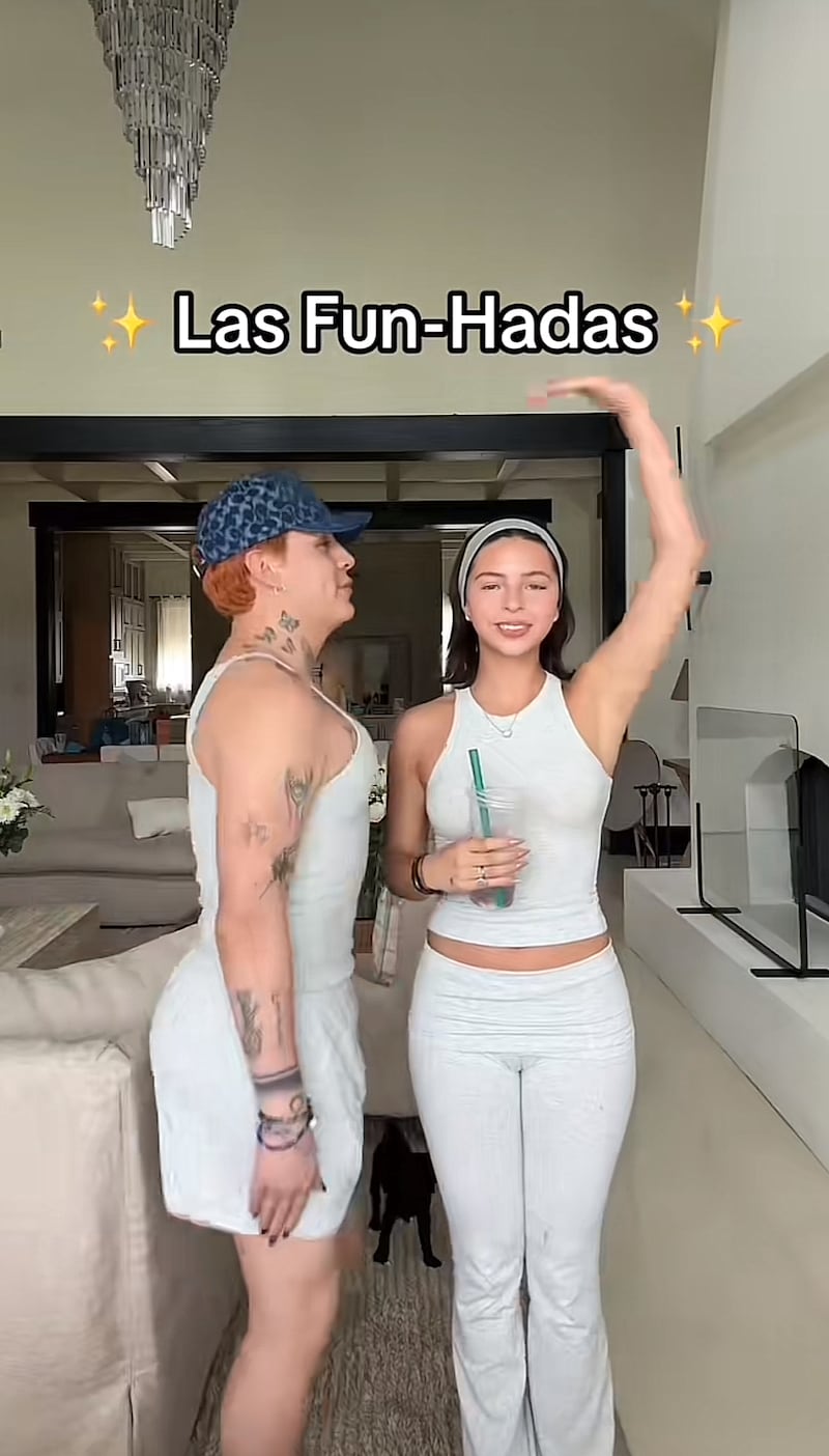 Ángela Aguilar y Kunno se llaman a sí mismos 'las fun-hadas'