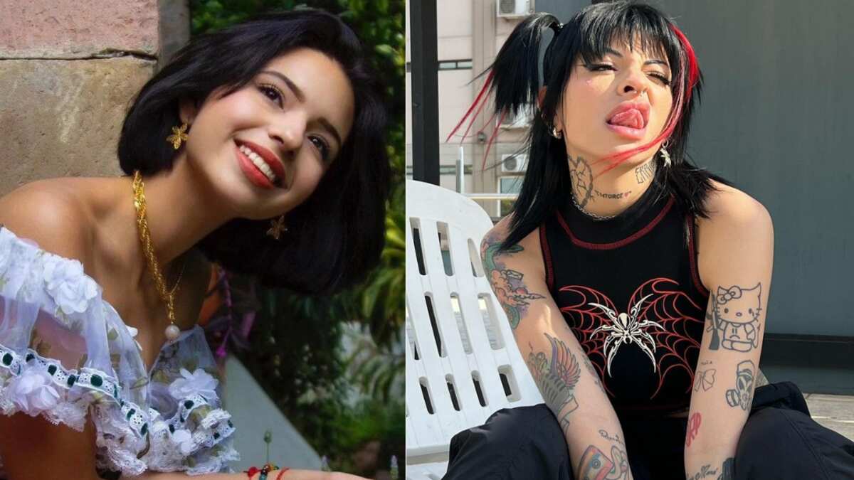 Ángela Aguilar volvió a ser acusada de copiar el estilo de Cazzu.