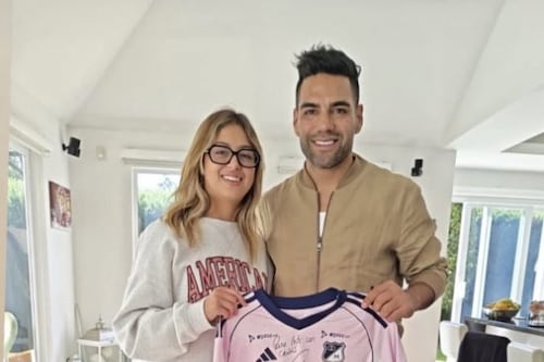 “A diferencia de James”: Falcao, el caballero que sí tuvo un gran gesto con hija de Gustavo Petro