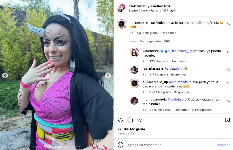 Respuesta de Violeta Isfel a internauta se viraliza en redes