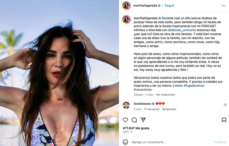 Ricardo O’Farrill salió en defensa de Martha Higareda.