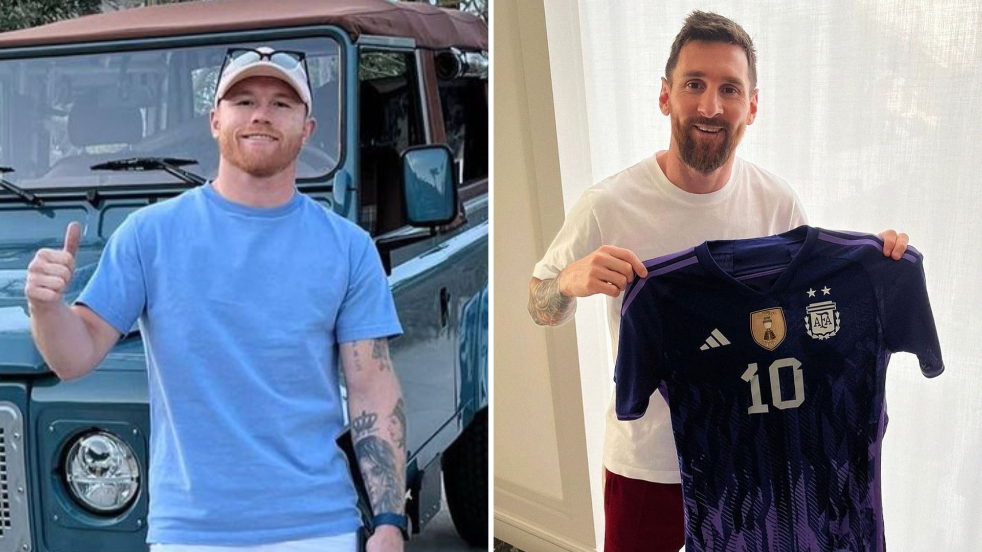 Canelo pidió disculpas a Messi por amenazas