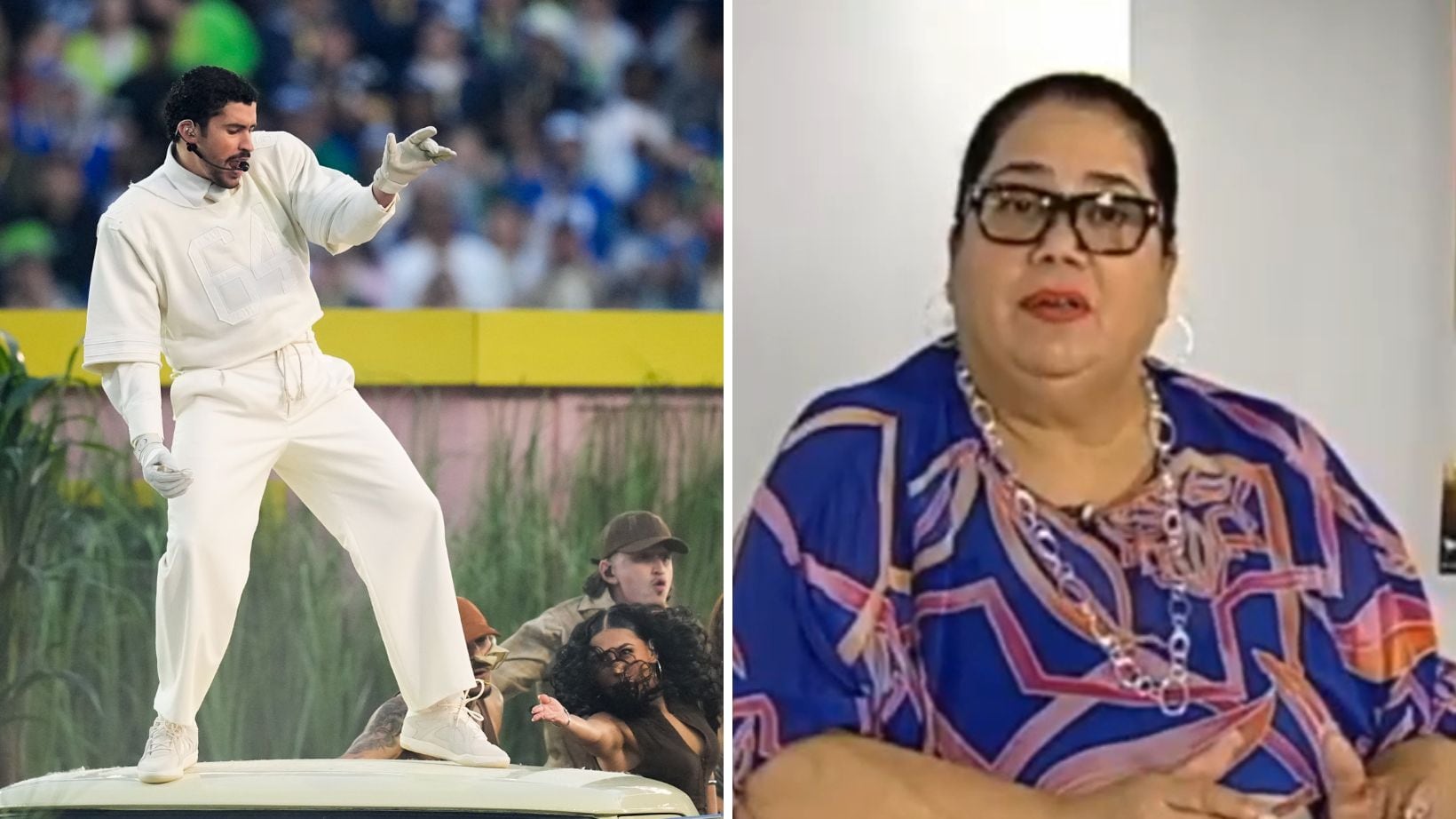 La pastora criticó la presentación del artista en el Súper Bow.