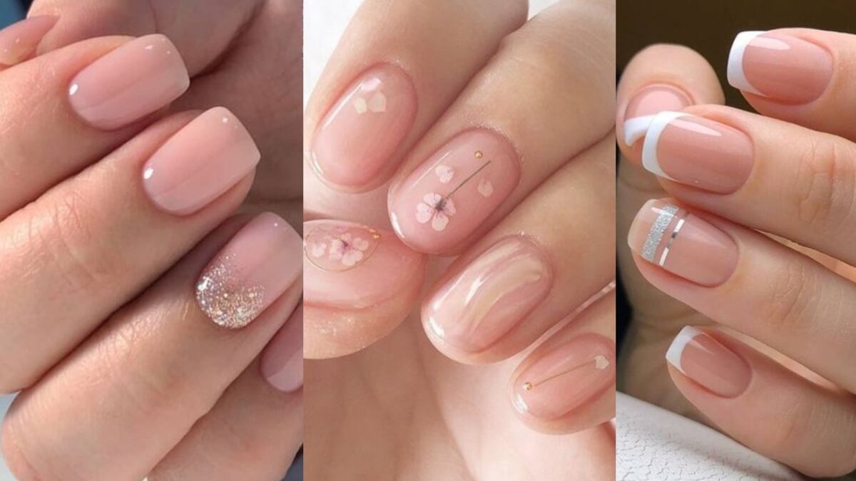 Uñas transparentes