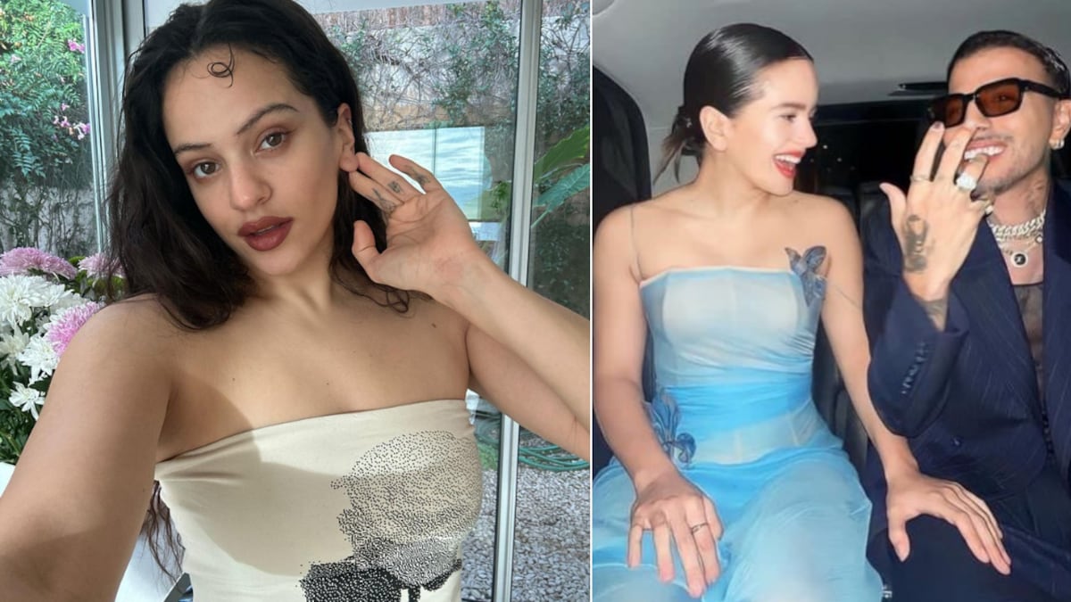 Este es el tatuaje que Rosalía aún conservaría de su historia de amor con Rauw Alejandro.