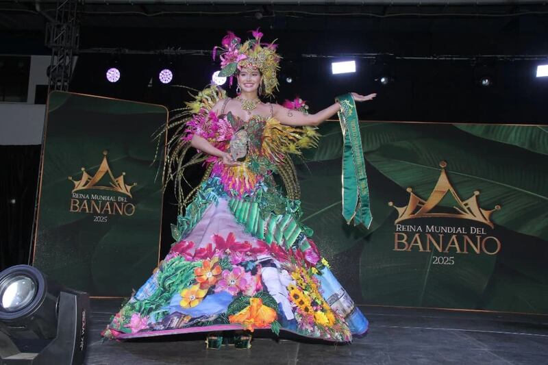 El traje se llamó "Alma de mi tierra".