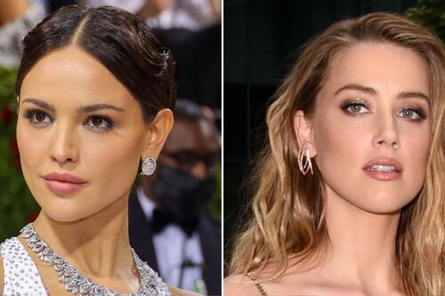 Amber Heard y Eiza González deslumbraron en el mismo vestido de flecos: ¿quién lo usó primero?