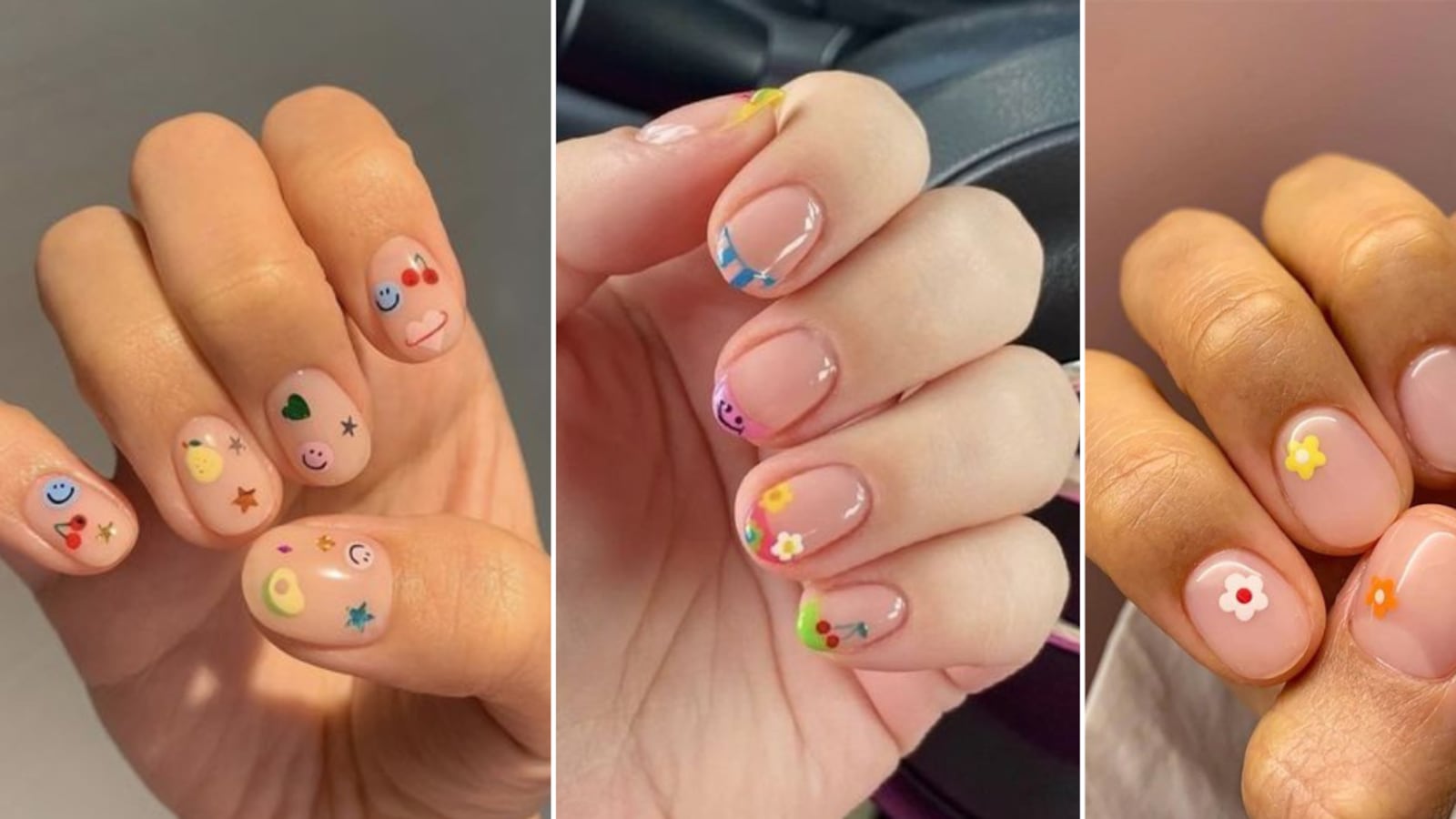 Uñas cortas para niñas