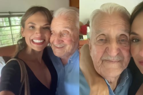 Margarita Reyes conmueve las redes junto a sus padres, tras su reacción al visitarlos de sorpresa