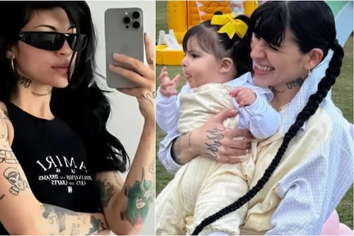 Cazzu comparte foto de su hija y usuarios creen que estuvo junto a Nodal por su cumpleaños