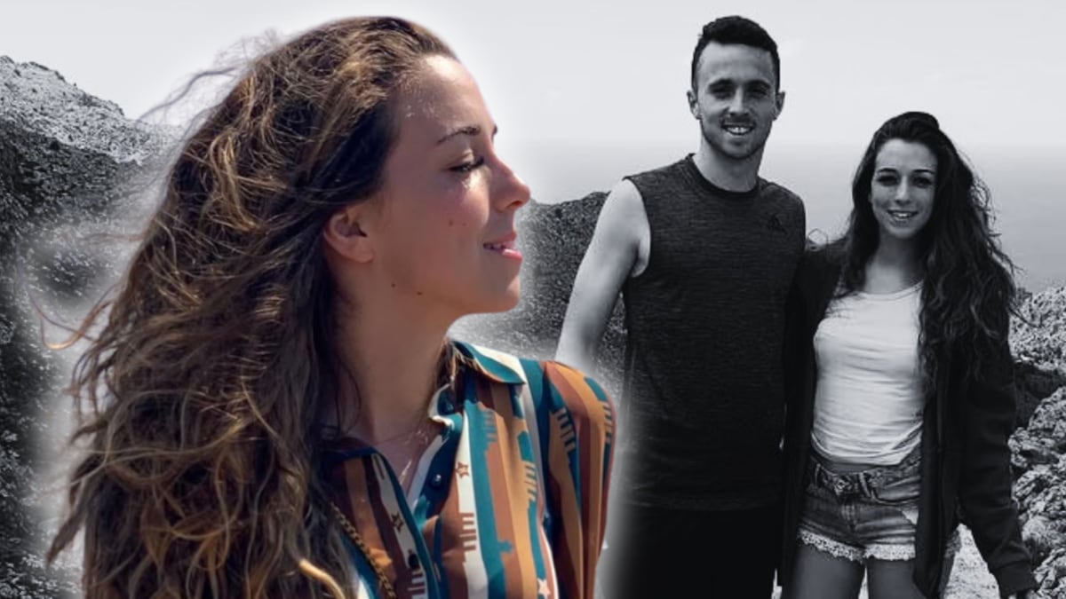 Rute Cardoso y Diogo Jota