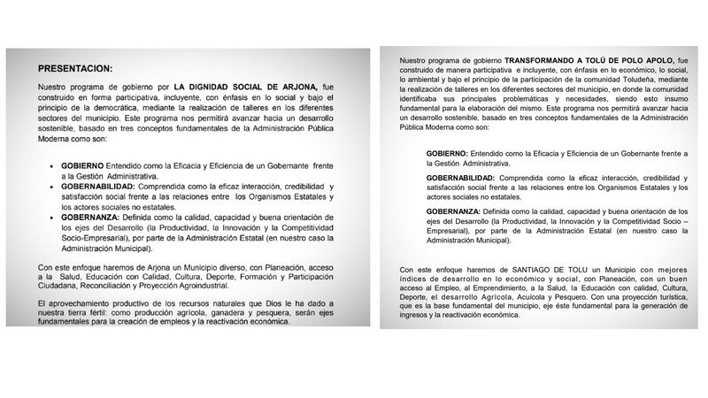 Plagio de Miguel Polo Polo