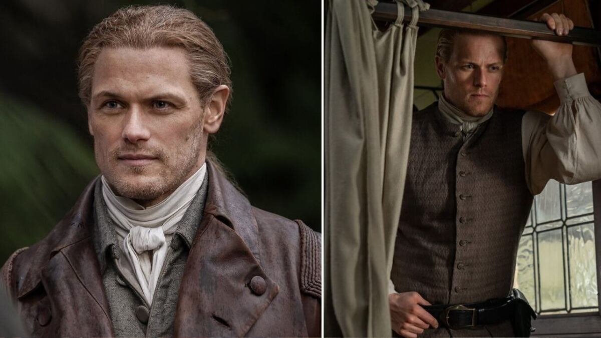 Sam Heughan es el encantador Jamie en 'Outlander'