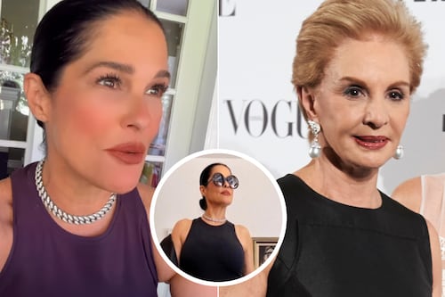 Martha Debayle señaló a las mujeres que ‘no saben vestir’: ni Carolina Herrera se atrevio a tanto