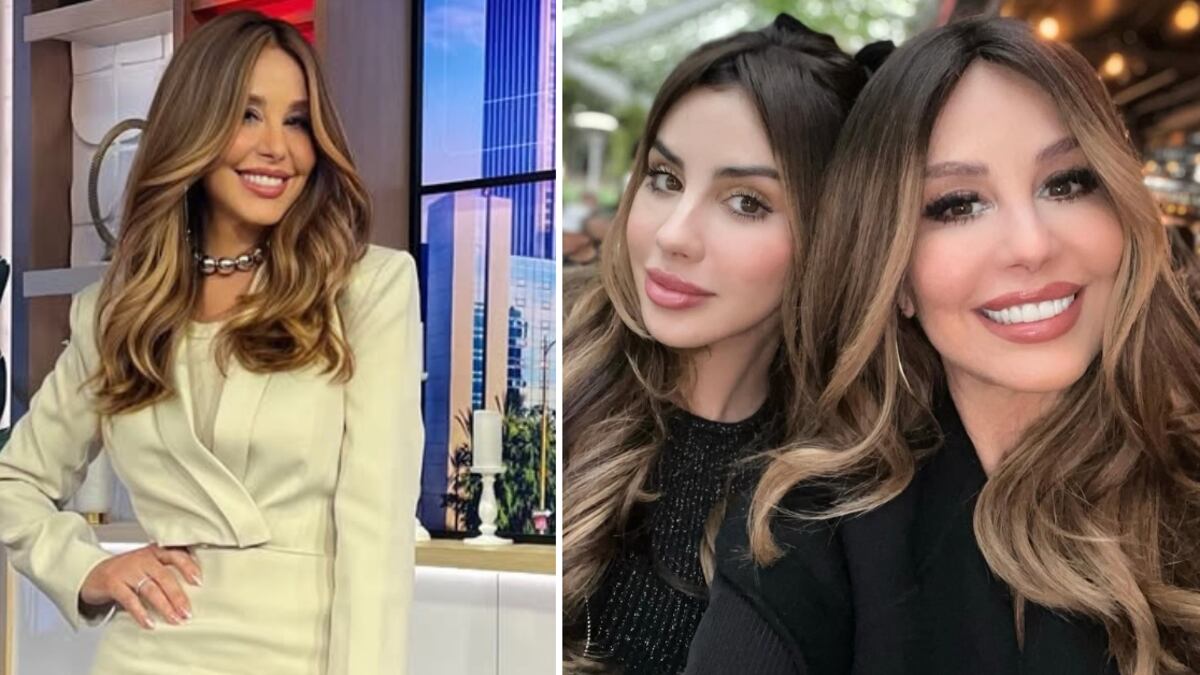 Myrka Dellanos y su hija