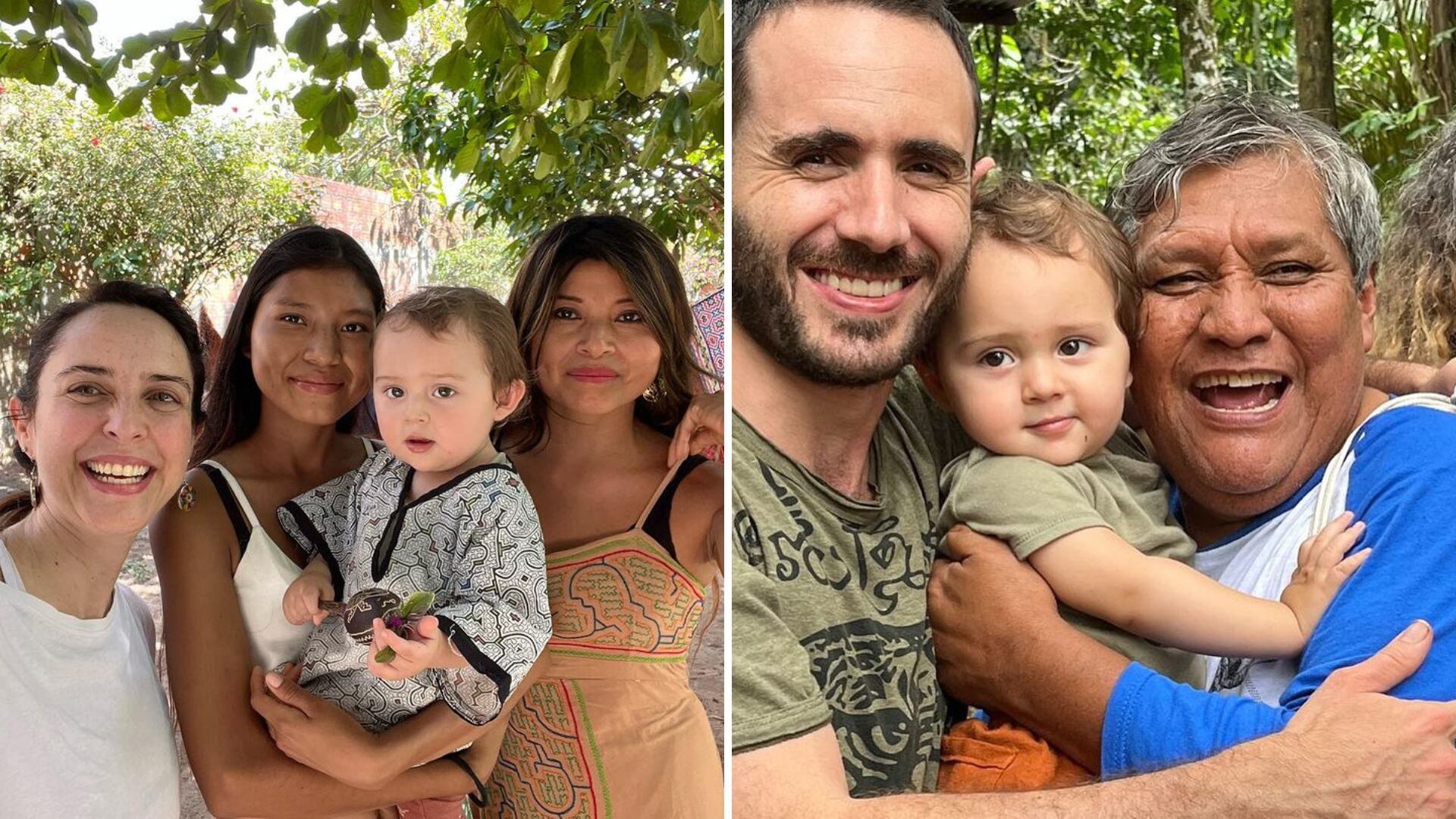 Irán y su pareja Pepe Ramos se fueron a un retiro en la selva peruana.