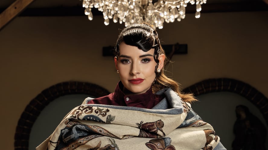 Michaella Salvador, candidata a Reina de San Francisco de Quito