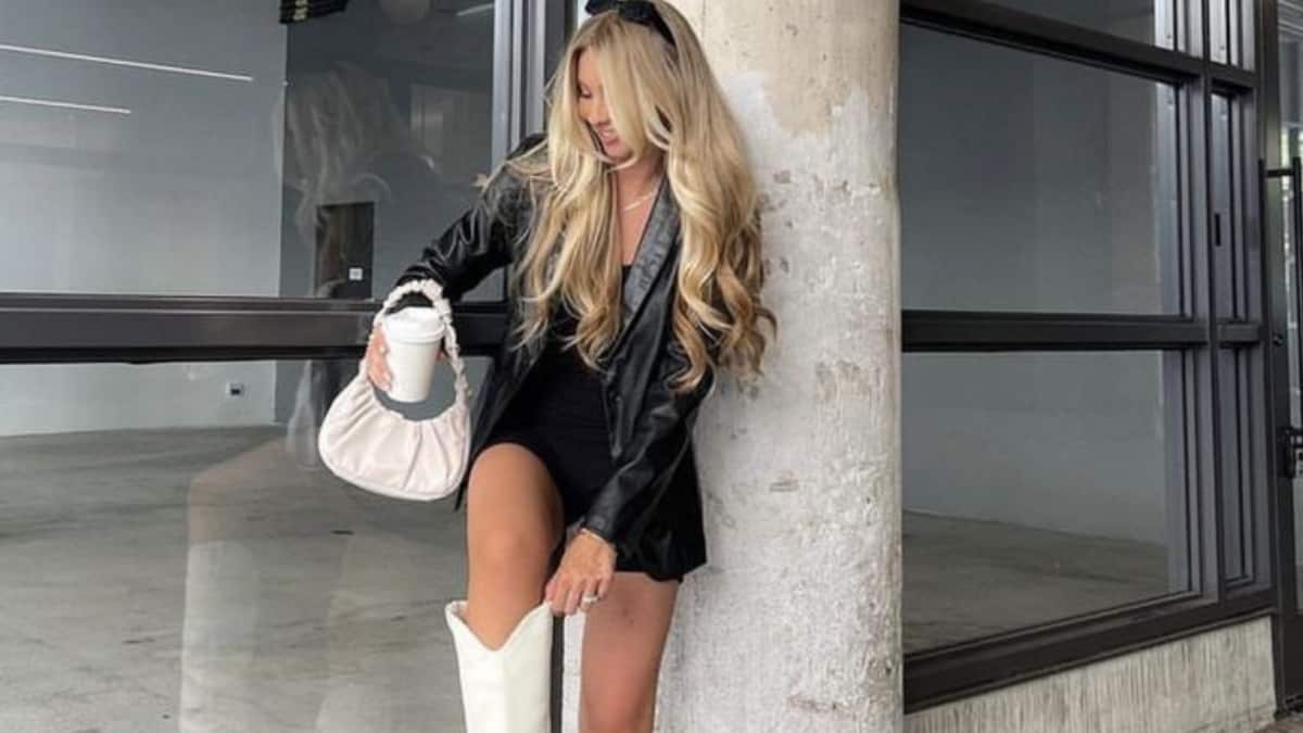 Las botas blancas son mejor que las borgoña y las negras. Estos looks lo prueban.