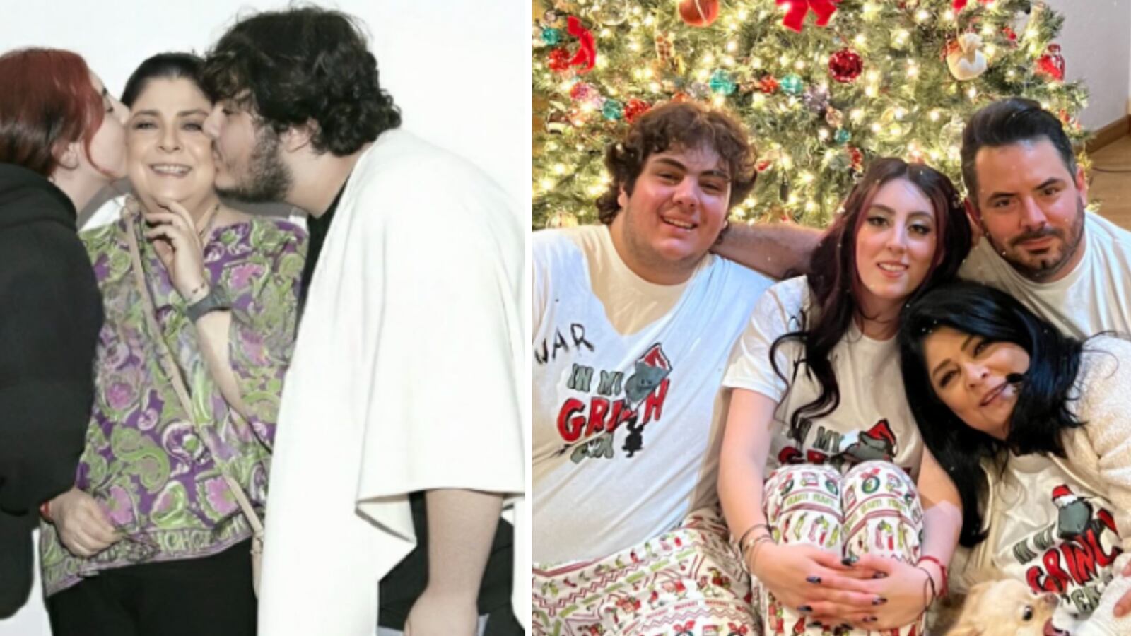 Victoria Ruffo y sus mellizos